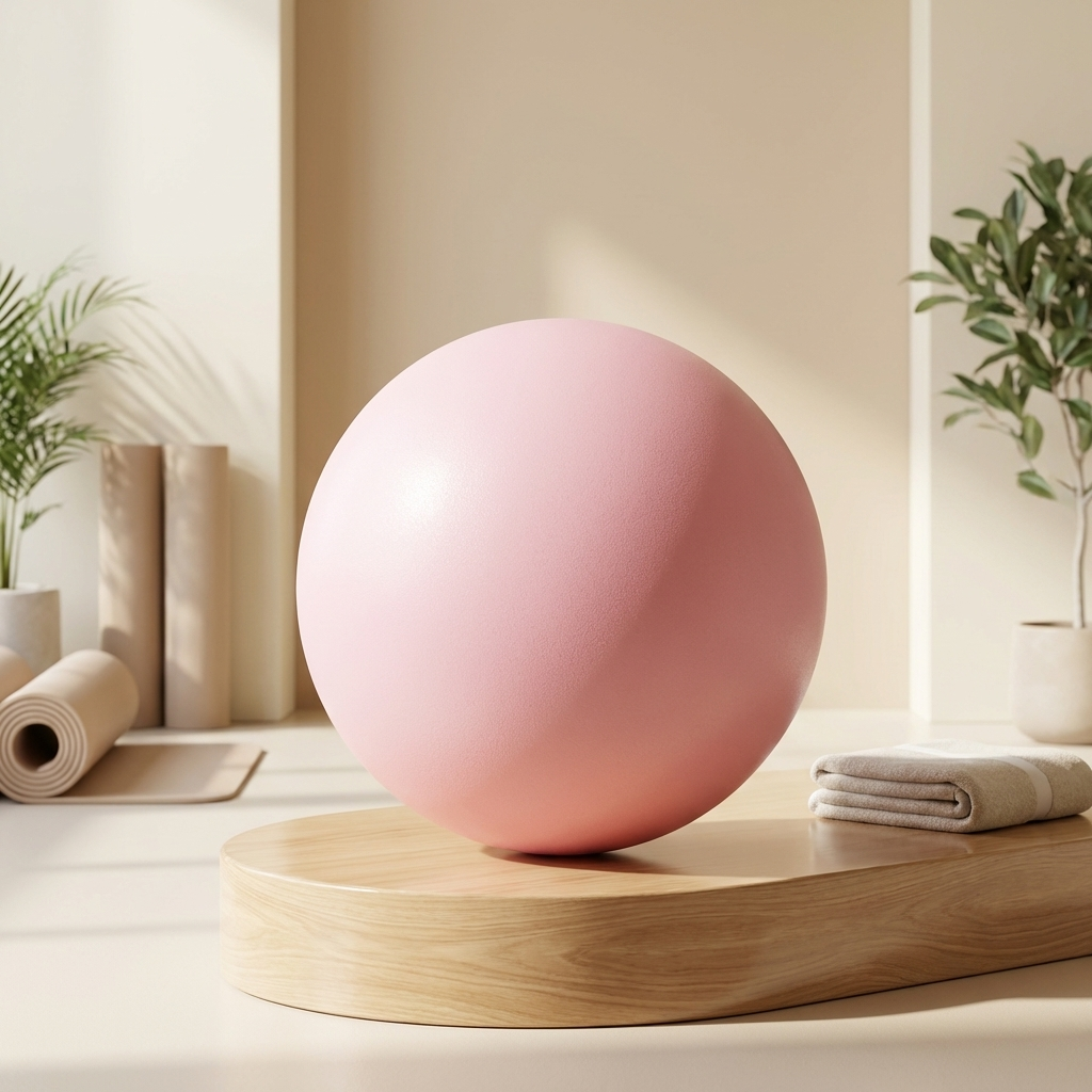 CoreBall™ – Pink Pilates Ball for Strength, Stability and Flexibility