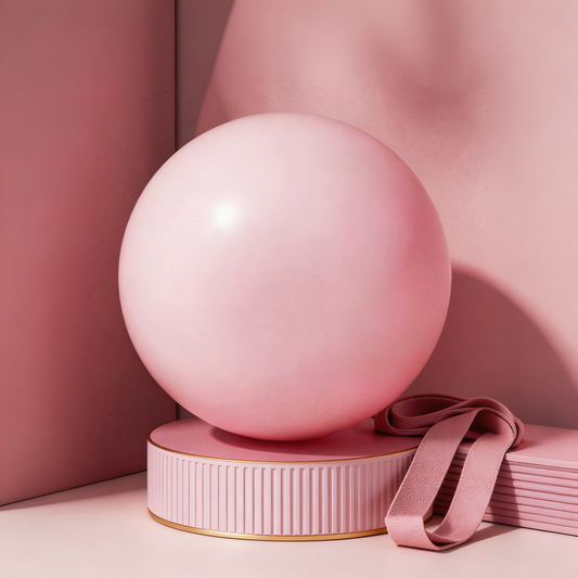 CoreBall™ – Pink Pilates Ball for Strength, Stability and Flexibility